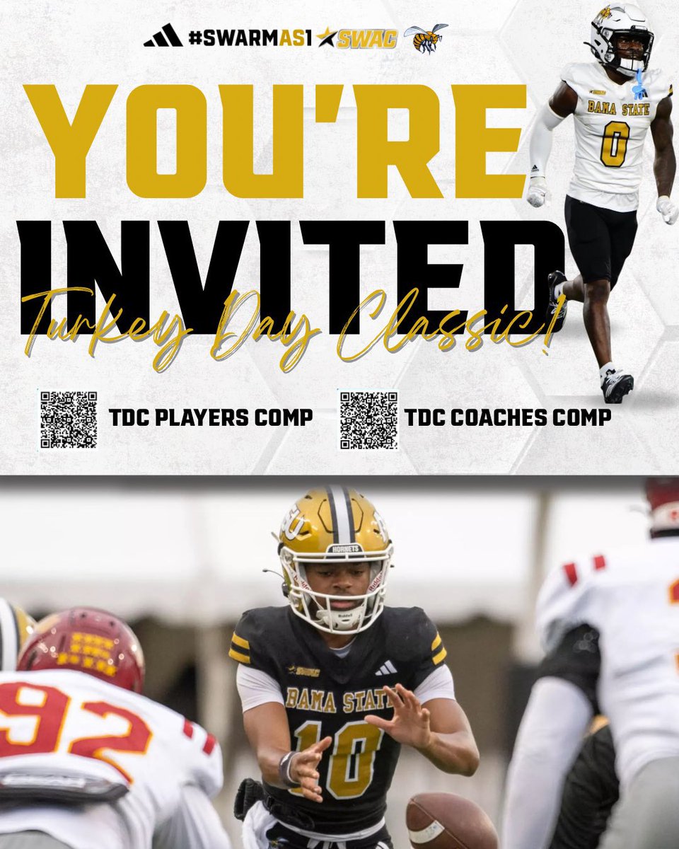 I’ll be a the NEST! Thursday 🙏🙏
<a href="/BamaStateFB/">Alabama State Football</a> <a href="/CoachCee25/">Coach Calvin</a> <a href="/erob50/">Coach Eddie Robinson Jr.</a> <a href="/Coach_Jlew/">Coach Juwan Lewis</a>