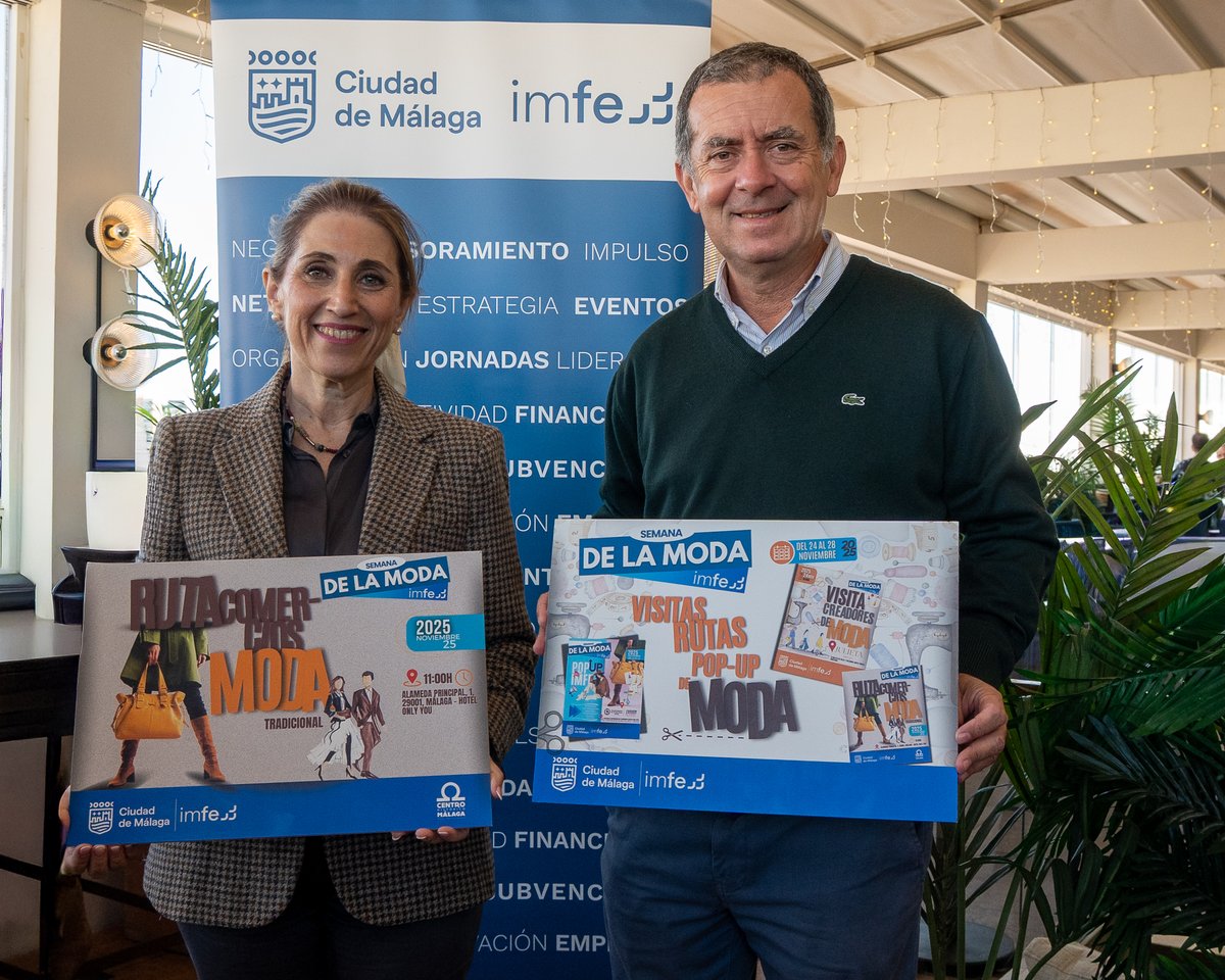 👗 Continuamos con las #actividades de la Semana de la #Moda. Hoy hemos tenido una mañana intensa conociendo los #comercios del centro histórico y aprendiendo de sus propietarios las #estrategias.

#Málaga #IMFEMálaga #Empresas #ModaMalagueña 
<a href="/malaga/">Ciudad de Málaga</a> <a href="/MalagaComercio/">#CompraMálaga</a>