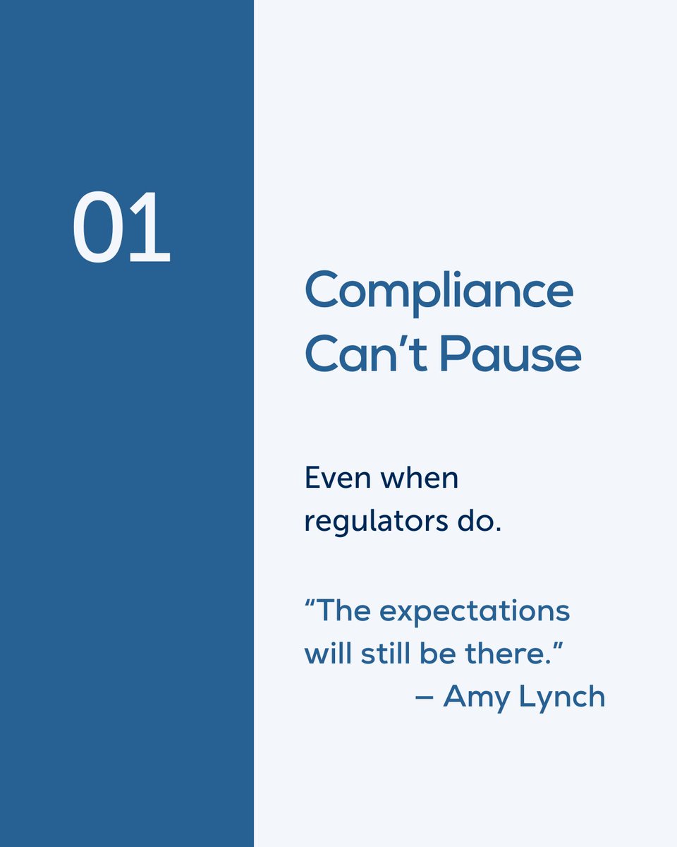 _UpFRONT_'s tweet photo. Shutdown lesson: Compliance never stops 🛡️Deadlines stay firm⌛ Readiness must be constant 🔎 Prepared firms always win ✅ @AmyLynch_FLC advises 💡 https://t.co/iiwI5qiMU0

@HFAlert #Shutdown #Compliance #Regulation https://t.co/xZXhD7wTZu