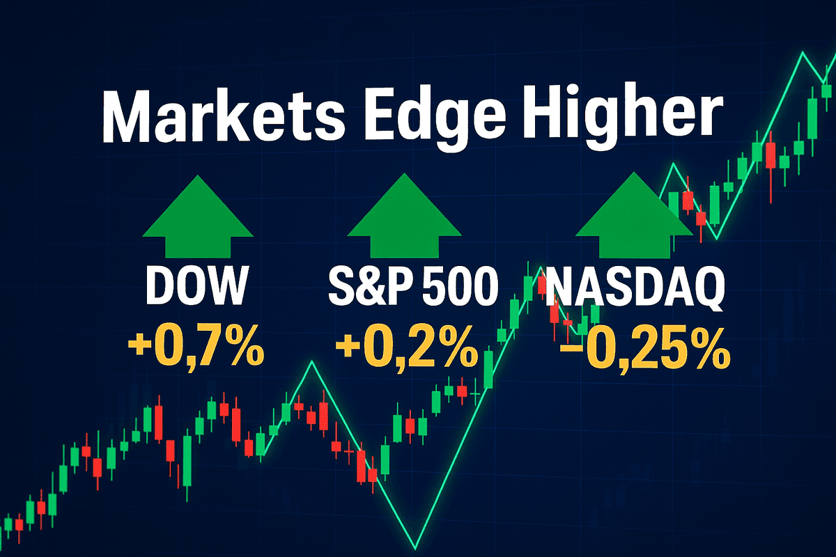Markets edge higher: Dow +0.7%, S&amp;P 500 +0.2%, Nasdaq -0.25%. Small caps finally show strength. Full SCN breakdown now live.
Comment "REPORT" for the guide.
smallcapnetwork.com/subscribe/
For immediate small cap news subscribe.
#MarketUpdate #SmallCaps #SCN
