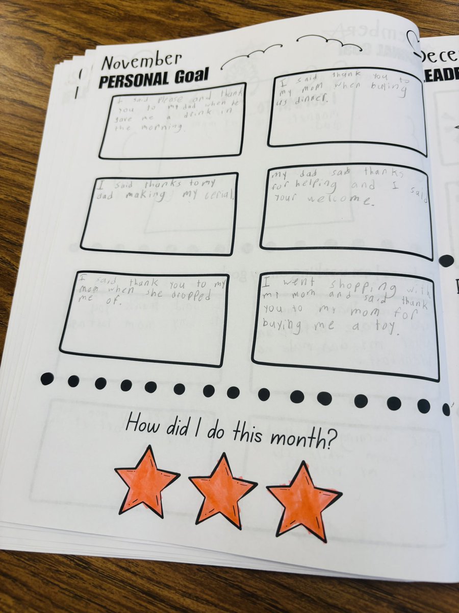 Checking in on our November leadership goals!