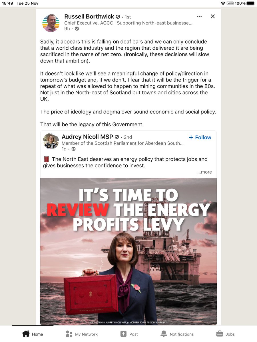 Oh FFS! The North East has fuelled the UK for over forty years. The industry is being dismantled, disincentivised, and drained like a bloody battery to be discarded. 
I am truly sick to the back teeth of Westminster fucking up the lives of so many people. 
Simply put, we need our