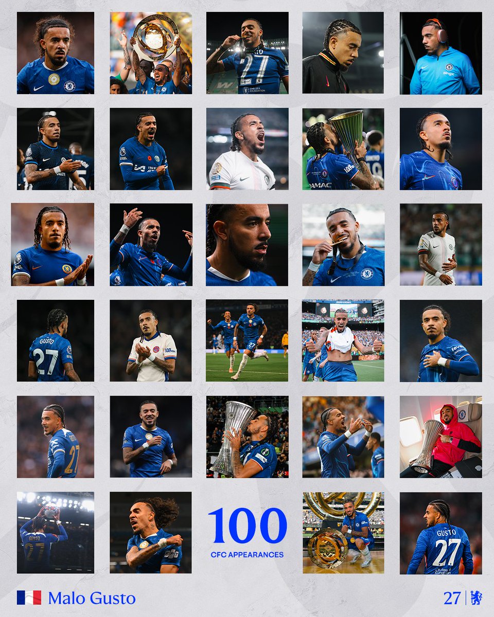 ChelseaFC's tweet image. Welcome to Chelsea’s 💯 club, Malo! 💙