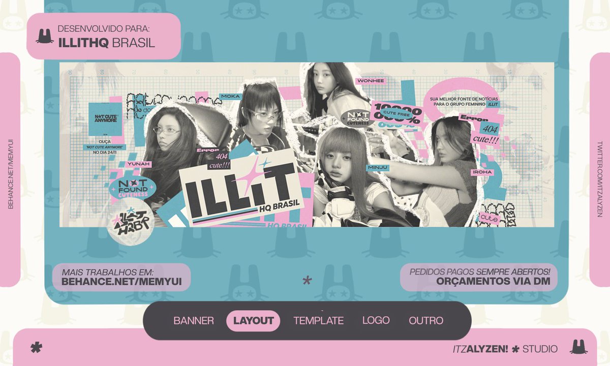 itzalyzen's tweet image. ☆ Desenvolvido para: 
@ILLITHQBR

☆ Obrigada pela confiança e preferência ! ☆
☆ Faça seu orçamento pela DM ! ☆
☆  ALYZEN! DSG  ＊  2025  ☆