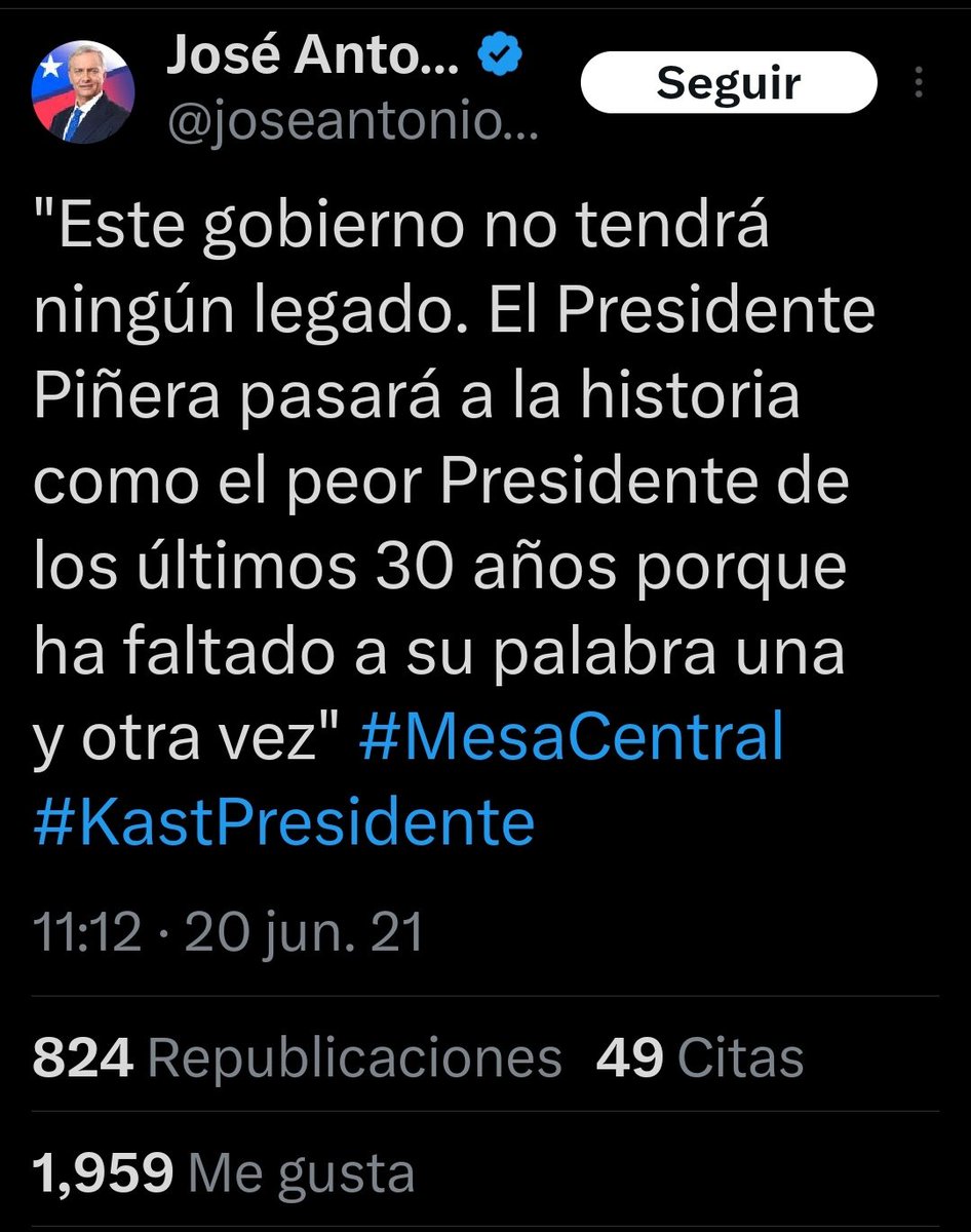 Siempre hay un twit Kast.
Con amor Cecilia Morel.
#DebatePresidencial
Parisi PDG Jara
Piñera Morel Privilegios
Frei La DC
Don Francisco Teletón
Las caras de La Moneda
Huenchumilla
#PrimerPlanoCHV CNTV
Mauricio Israel
Isabel Allende Cony