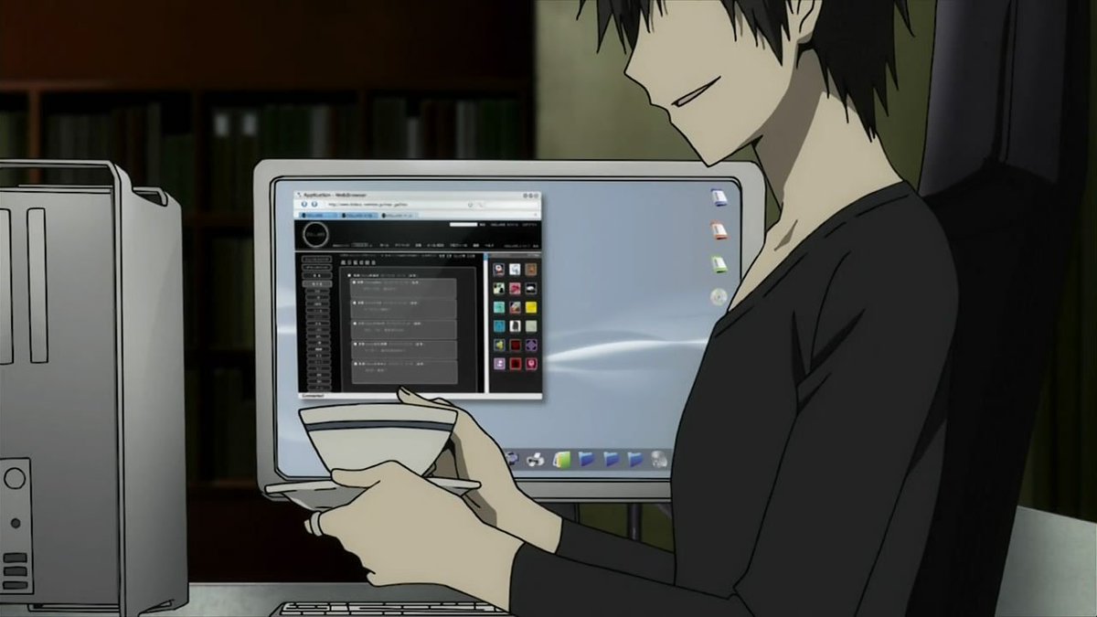 fogdeity's tweet image. using twitter on the laptop feels like this