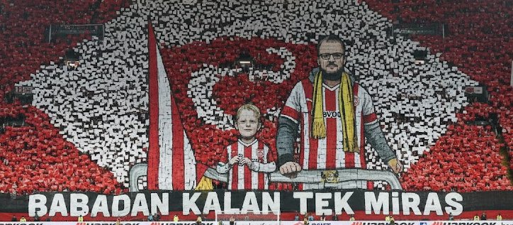 ne diyorsunuz dortmundun "Çocukken babamla geldim. O da babasıyla gelmişti." efsane kareografisini ''Babadan Kalan Tek Miras'' olarak kendimize uyarlasak nasıl gözükür AI ile tam istediğim formatta olmadı ama kaba taslak bu şekilde
x.com/forzasirinler8…