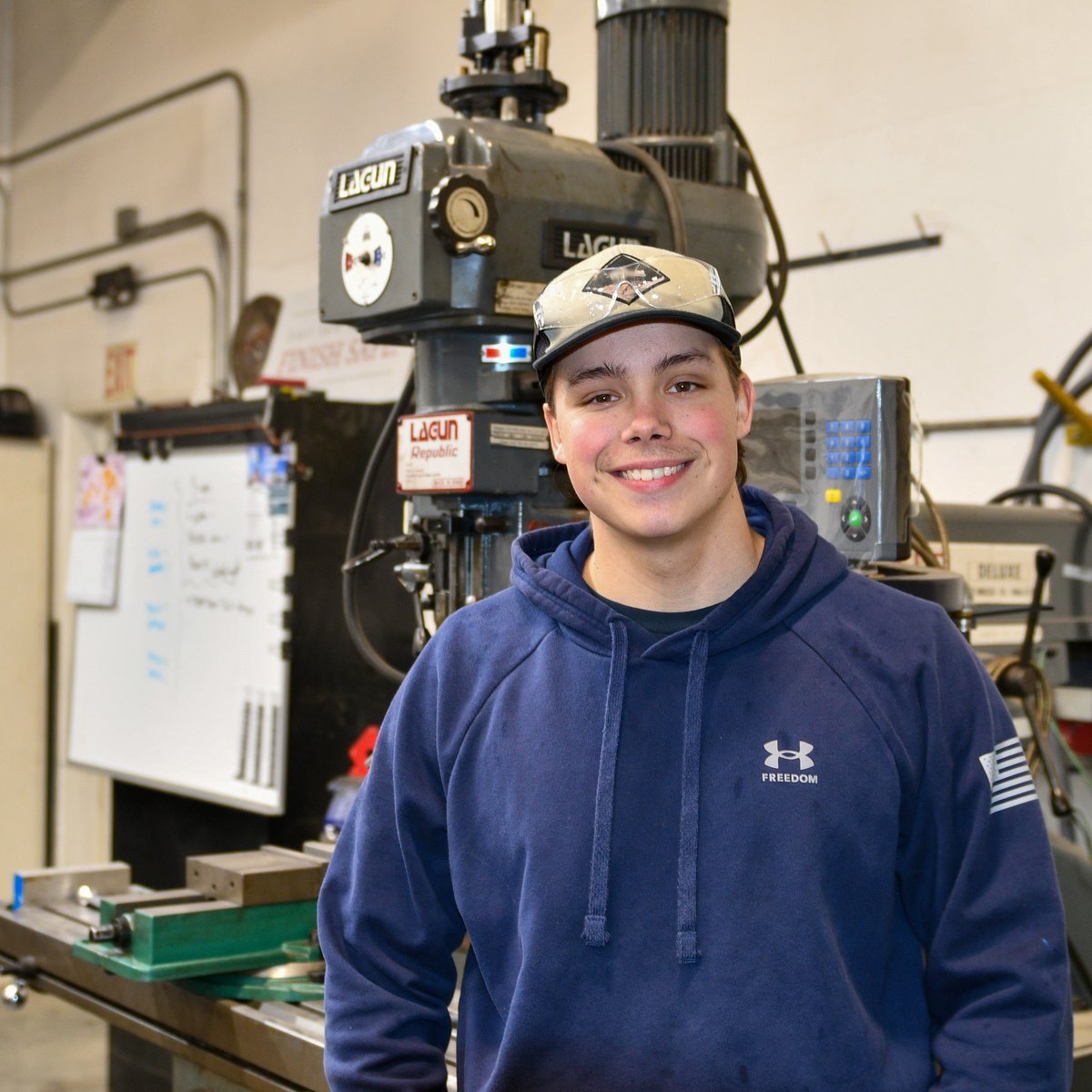 pwsc_alaska's tweet image. From Marine Tech to #Millwright, Logan Ranger found his path at PWSC. Hands-on training, supportive instructors, and industry certs set him up for North Slope internships and technical careers. His advice? “Do it…working with your hands is incredibly rewarding.”
