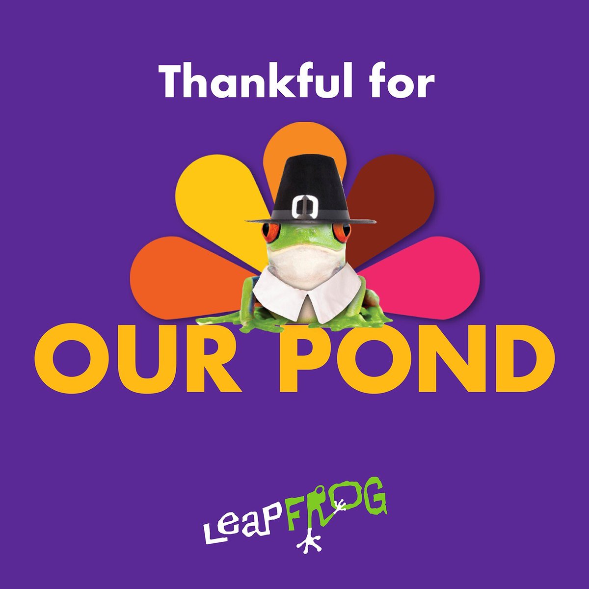 🌊 Thankful for Our Pond
Our Pond is more than a workplace—it’s a community where ideas ripple outward and make waves of change. Thank you for being part of it! 
 #LeapfrogSerivces #Thankful #EmployeeAppreciation