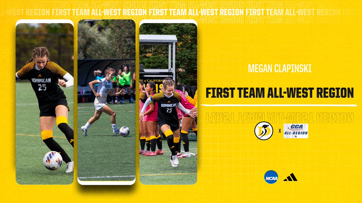 But wait...there's MORE!! 🤩🤩

Megan Clapinski has been named D2 CCA First Team All-West Region!

#GoPengs