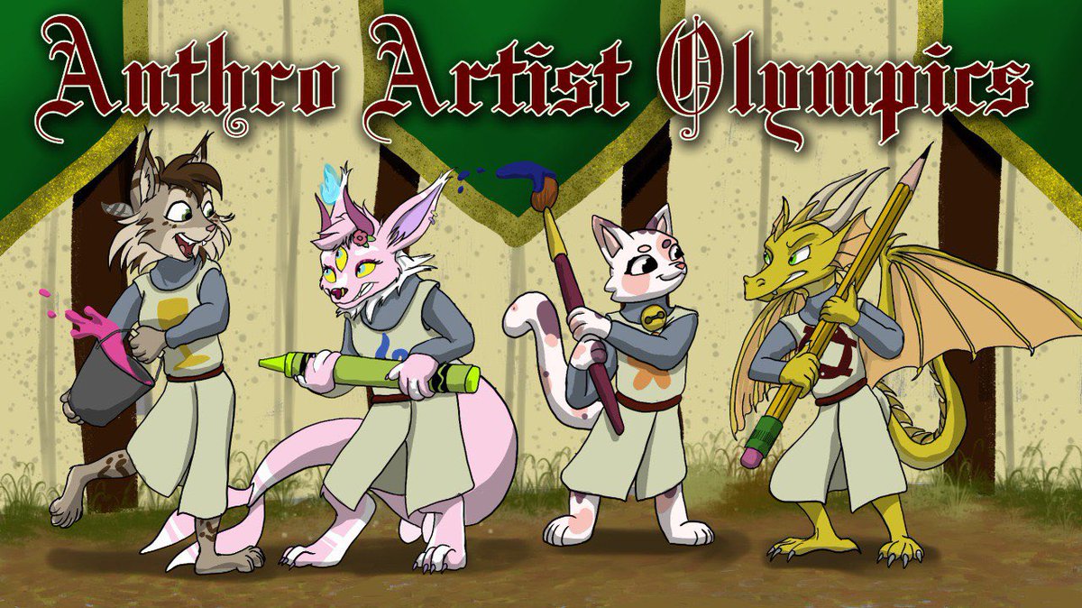 CarolinaFurfare's tweet image. Next in our CFF artist shout out is Snapai! He created the slideshow drawings and animations at our Opening and Closing ceremonies, a few Telegram stickers, the AAO Promo art and the room banners for Main Events, Game Room and Con-ops!

🔗 t.me/snapimation

Cont. ⬇️