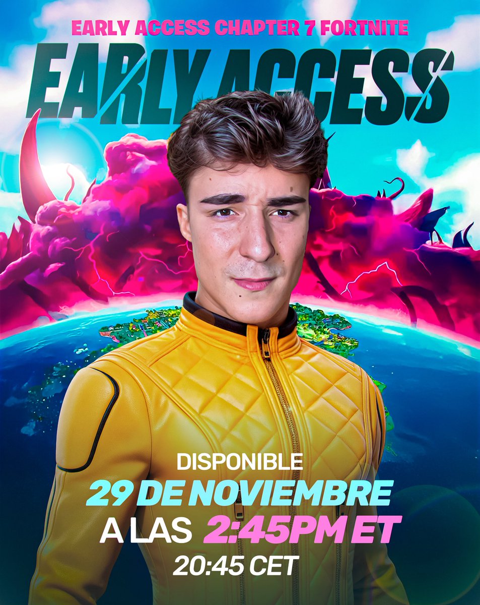 acheglz's tweet photo. Acceso Anticipado al Nuevo capítulo 7 🚨

Probé el nuevo capítulo 7 y grabé todo en exclusiva para vosotros. Todo este contenido estará disponible el día 29 de noviembre hora 2:45pm ET y 8:45pm CET en todos mis canales. 

Solo puedo decir una cosa, es un capítulo muy TOP 🔜🤩 https://t.co/fZh417DyPi