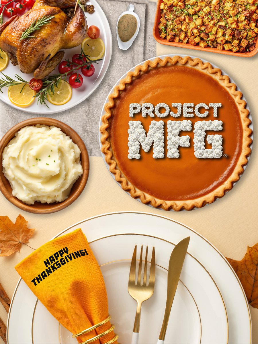 ProjectMfg's tweet image. As we head into Thanksgiving, we’ve got a whole lot to be grateful for, and at the top of that list? America’s Makers.

Check out our newest blog post, “Giving Thanks to America’s Makers,” and join us in celebrating them! 👉 loom.ly/y4EIPys