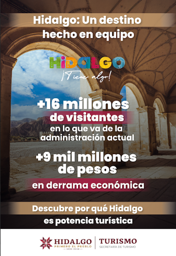 SECTURHidalgo's tweet image. Hidalgo avanza con fuerza.
Más visitantes, mayor derrama económica y un destino que se construye todos los días en equipo.

Hoy, Hidalgo demuestra por qué es una potencia turística. ✨

#HidalgoTieneAlgo