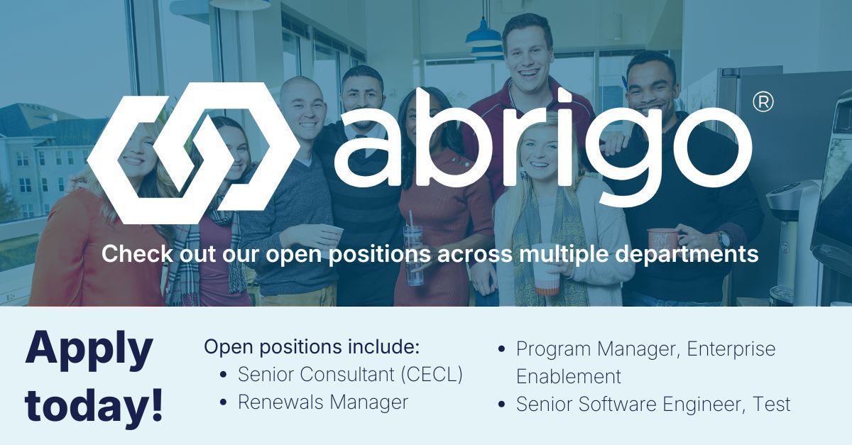 weareabrigo's tweet image. We are proud to offer a flexible work schedule for all Abrigo employees. Learn more about all of our open positions: buff.ly/QQ7Fav8 

#weareabrigo #workintech #hiring