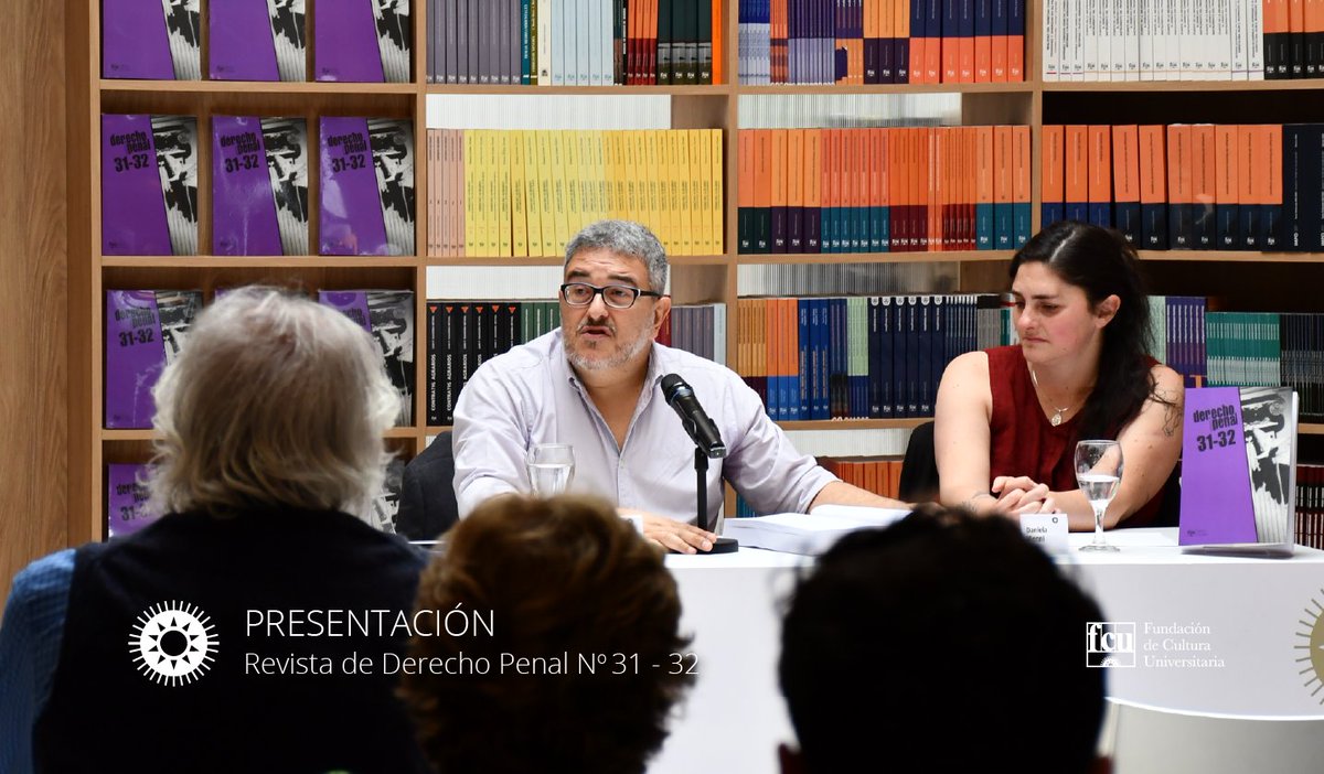 La Revista de derecho penal, con exposiciones del Dr. Diego Silva Forné y la Dra. Daniela Vienni, en homenaje a la Prof. Dra. Mariana Malet, fue presentado en Fundación de Cultura Universitaria.

Agradecemos a todos los asistentes por su participación
