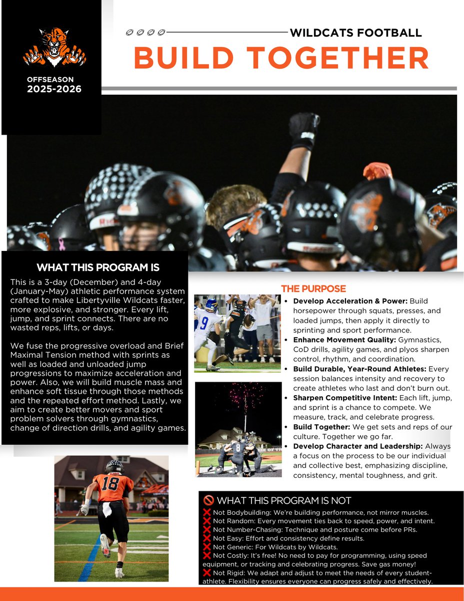 Libertyville High School Football tweet media