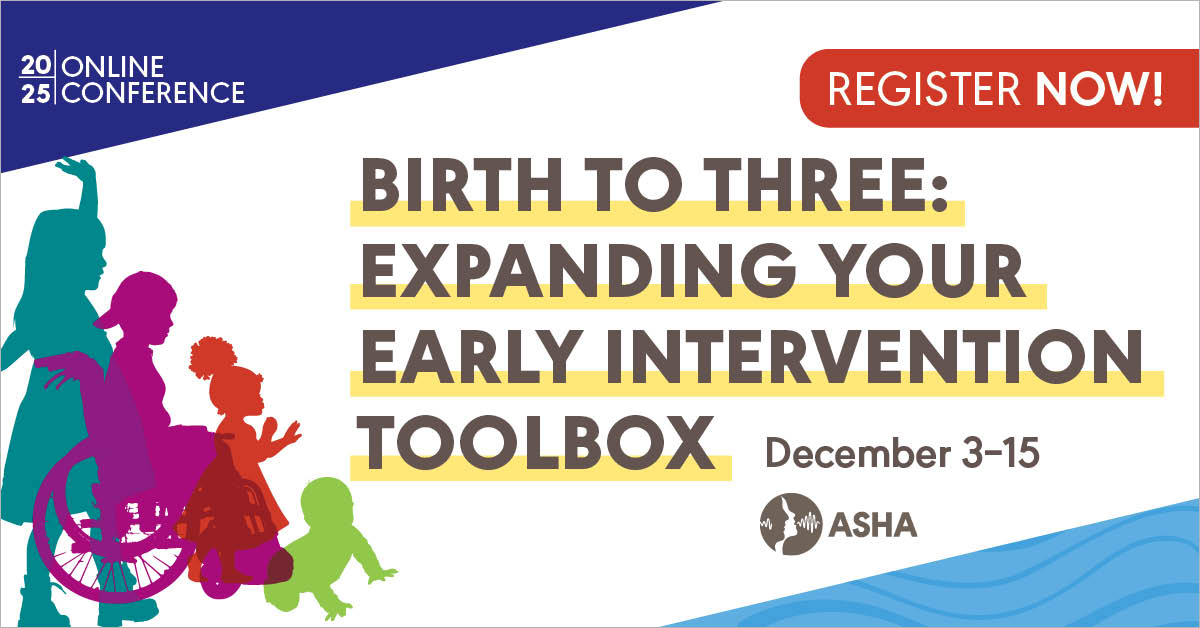 ASHAWeb's tweet image. Starts next week!  Register now and secure your spot. Earn up to 22.5 ASHA CEUs. on.asha.org/4b9gfnq