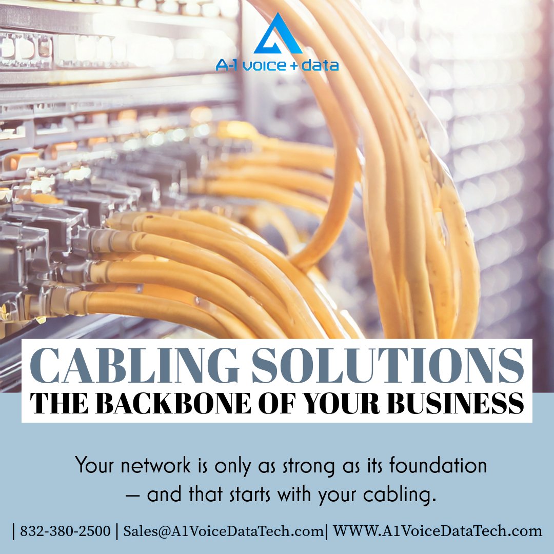 A1voicedatatech's tweet image. Quality cabling isn’t an upgrade it’s the foundation your entire system depends on. 

 Call 832.380.2500  

#networkcabling #StructuredCabling #lowvoltagetech #Infrastructure #NetworkUpgrade #techinstallers #SmartHomeSetup #businessnetworking #connectedtexas #StrongConnections