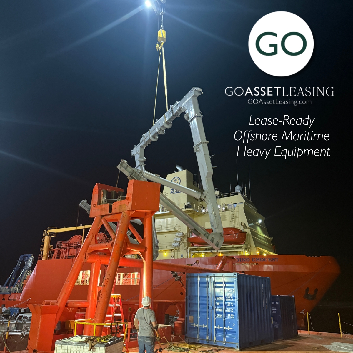 Instead of fabricating a new maritime A-Frame for just one or two uses, now you can lease the exact size you need from <a href="/GoAssetLeasing/">GOAssetLeasing</a>.

Get top-tier heavy maritime equipment with no long-term ownership costs, storage or maintenance headaches.

GOAssetLeasing.com/Contact 

#RigZone