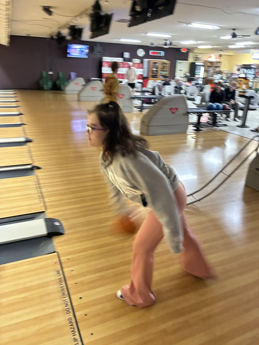 jfactor2's tweet image. Here’s some more photos of Coach Factor’s Adaptive PE &amp;amp; 5th period Lifetime Sports class on their field trip to the Pineville Bowling Center.  #MCR1Pride
