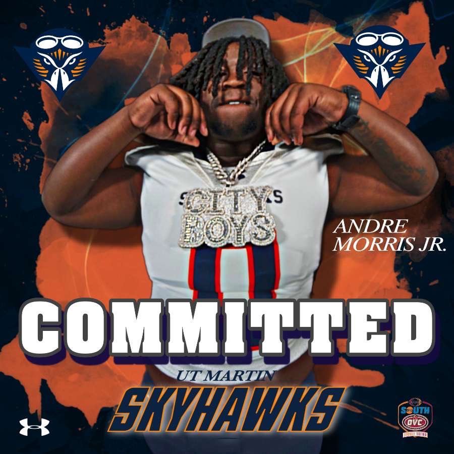 Committed 1000% <a href="/CoachRudyG/">Coach Rudy Griffin</a> <a href="/Coach_JSimpson/">Jason Simpson</a> <a href="/UTM_FOOTBALL/">UT Martin Football</a> <a href="/PrepstarFlorida/">Derek Del Rosal</a> #ThankyouGod #CITYBOYS