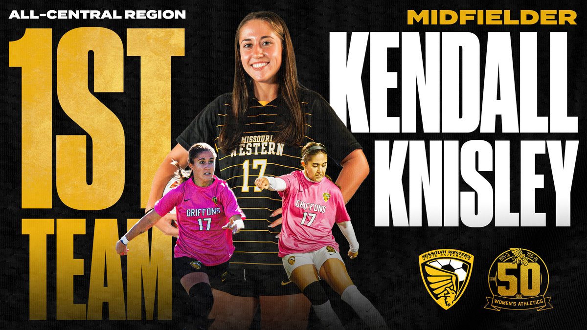 GriffonSoccer's tweet image. Regional Soccer Teams Announced⚽️ 

Kendall Knisley and Nicoletta Froehlich were recognized on Tuesday, landing on the 2025 D2CCA Women’s Soccer All-Central Region Teams.  

📰 -  bit.ly/4imU5Sy

#BlackisGold🔔| #FightOn50