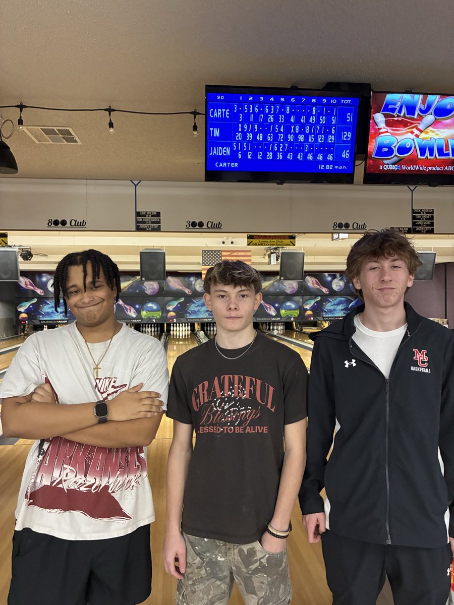 jfactor2's tweet image. Here’s some photos of Coach Factor’s 2nd period Lifetime Sports class on their field trip to the Pineville Bowling Center.  #MCR1Pride