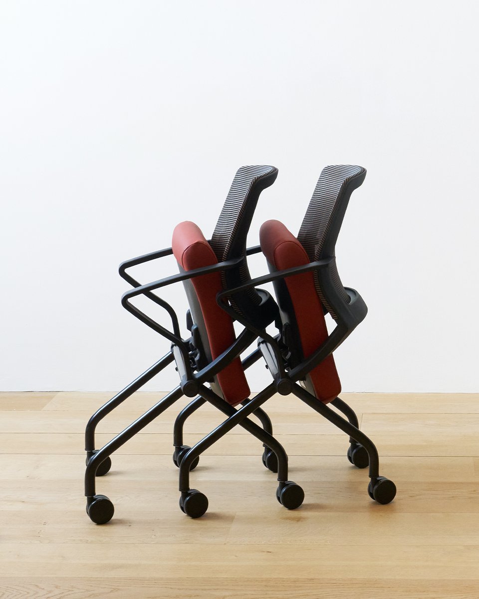 via_seating's tweet photo. Reset the room with @via_seating's compelling nesting chair. Complete with enhanced comfort foam, 22 degrees of dynamic flex back &amp; a spacious arm.

https://t.co/aBbVxbennr https://t.co/qWkKmQtA1H