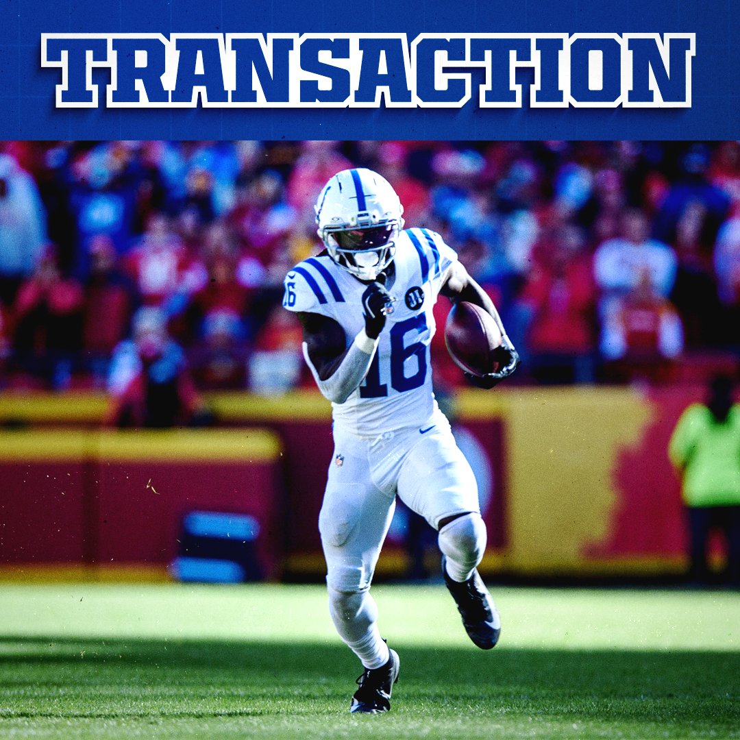 Colts's tweet image. we have placed WR Ashton Dulin on IR and have signed S George Odum to the 53-man roster. 

we have also signed CB Cameron Mitchell to the practice squad.