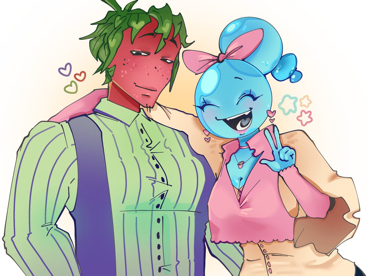 tcw_hanof's tweet image. tell that bubble her strawberry is flaming joy!,
#dandysworld