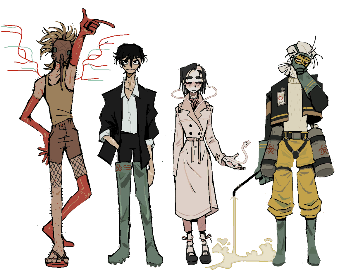 a cast of harmless wacky bugs