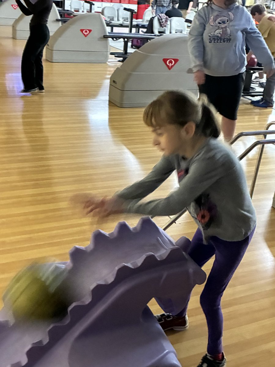 jfactor2's tweet image. Here’s some photos of Coach Factor’s Adaptive PE &amp;amp; 5th period Lifetime Sports class on their field trip to the Pineville Bowling Center.  #MCR1Pride