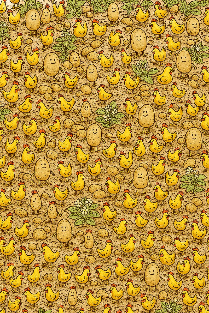 OnlyTransTech's tweet image. Waldo… stop being a Wally and find the Spuds….

-Δ47

🥔🌀🐓
