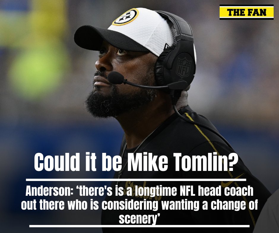 937theFan's tweet image. What percentage chance do you give Mike Tomlin of being the coach that wants a change of scenery? audacy.com/937thefan/spor…