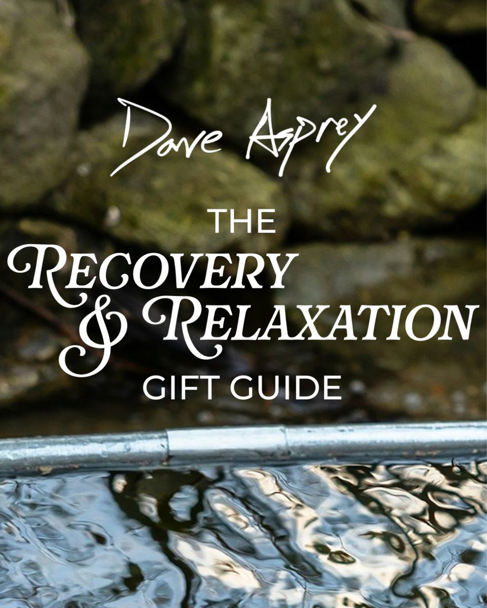 daveasprey's tweet image. Recovery separates the people who perform from the people who burn out. 😌 

Give gifts that accelerate how quickly people bounce back from stress, training, and work.  

Check it out here: daveasprey.com/giftguide/

#giftguide #biohacking #daveasprey