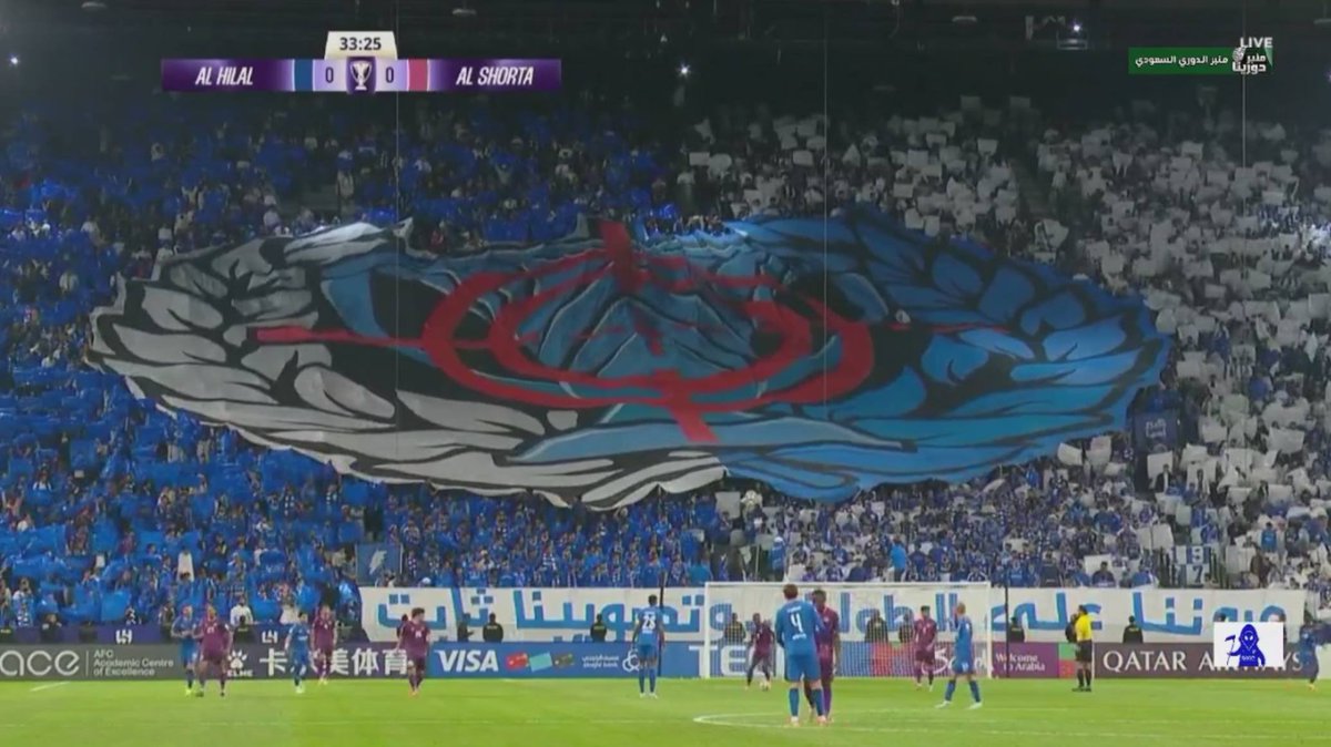 l6_uz's tweet image. بنر جمهور الهلال 🔵
 #الهلال_الشرطه
 #دوري_ابطال_اسيا_للنخبه