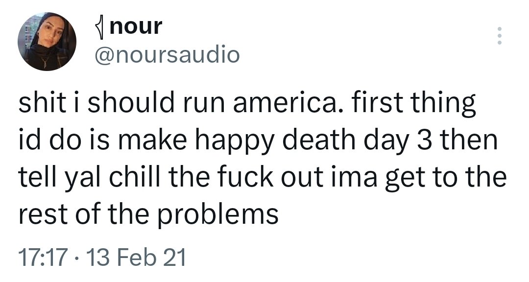 this but unironically