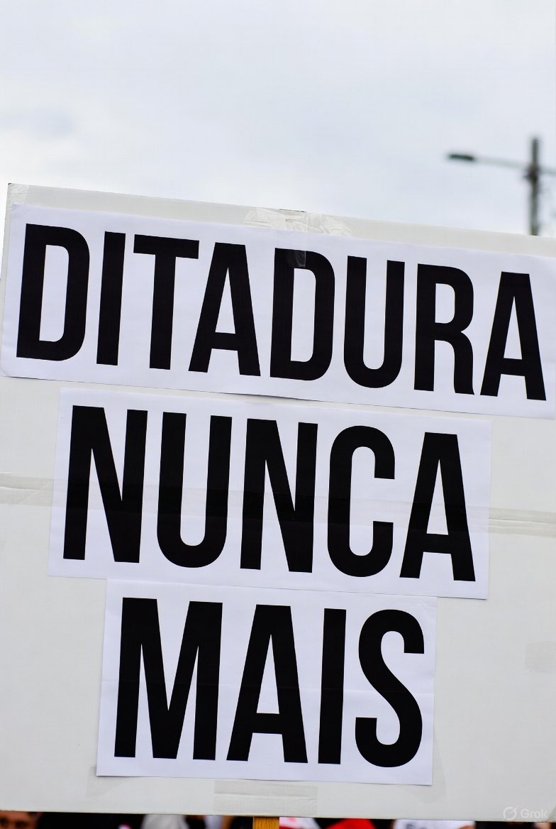 🚨 ATENÇÃO, compas! 

Bora de tag?

Para um dia histórico como o dia de hoje:

DITADURA NUNCA MAIS

Consigo 300 RTs aqui?