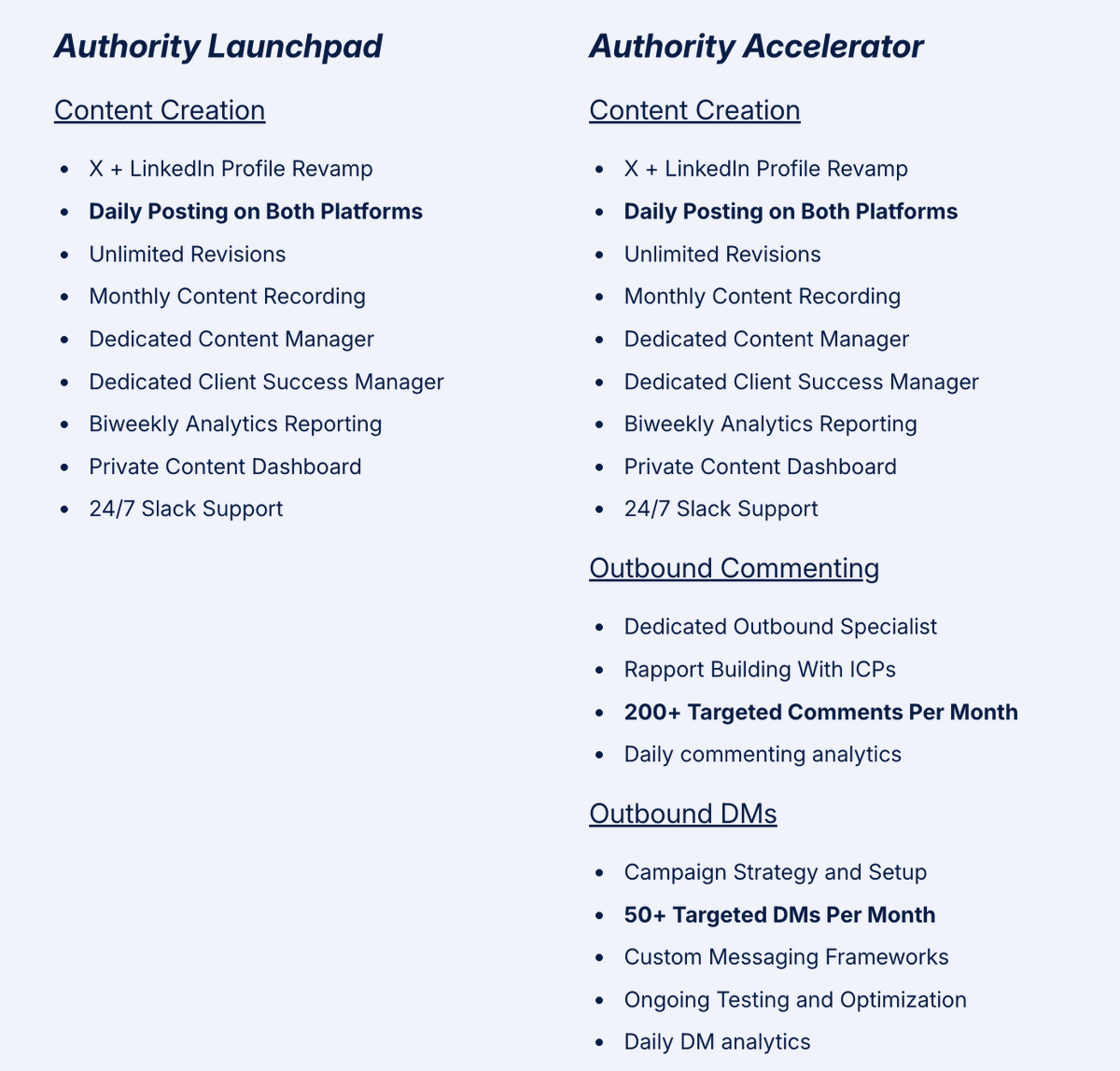 collin_ruth89's tweet photo. FOUNDERBRANDS BLACK FRIDAY OFFER 2025:

You invest $16,000 into 4 months of X + LinkedIn content.

We give you $26,500 in value AND a guarantee we've never offered before:

If you don't get 5 qualified leads, you get a 100% refund.

Here's what you get ↓

Content Creation: Normally $3k / mo (now $2k / mo)
- Daily Posting on X + LinkedIn
- Unlimited Revisions
- Monthly Content Recording
- Dedicated Content Manager
- Dedicated Client Success Manager
- Biweekly Analytics Reporting
- Private Content Dashboard
- 24/7 Slack Support

Outbound Commenting: Normally $1.5k / mo (now 1k / mo)
- Dedicated Outbound Specialist
- Rapport Building With your ideal audience
- 200+ Targeted Comments Per Month
- Daily commenting analytics

Outbound DMs: Normally $1.5k / mo (now 1k / mo)
- Campaign Strategy and Setup
- 50+ Targeted DMs Per Month
- Custom Messaging Frameworks
- Ongoing Testing and Optimization
- Daily DM analytics

Onboarding Fee: Normally $2.5k (now FREE)
- X + LinkedIn Profile Revamp
- Detailed Brand Book creation
- Custom 6-Month Social Media Gameplan

You’re not “spending” $16K. You're GAINING $10,500 IN FREE VALUE and a risk-free guarantee, and 5+ new qualified leads.

This is a “done-for-you” system that:

1. Explodes your follower growth
2. Makes you "the expert" in your niche
3. Drives high-quality leads

We’re giving this deal to only 3 clients, and it expires Friday at midnight.

Send me a DM for more info.