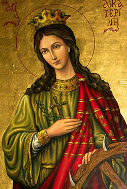 mlissve's tweet image. Santa Catalina de Alejandría, virgen y mártir. Ora por nosotros!!