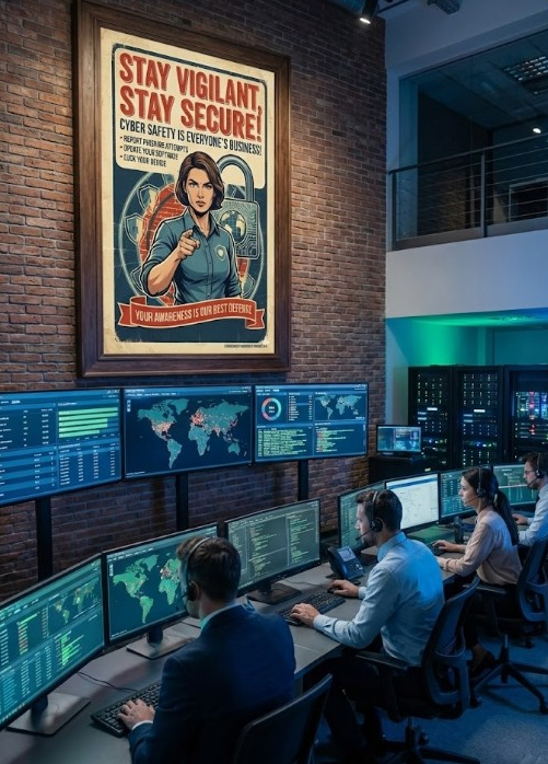 CisoMarketplace's tweet image. 4/5  🔒 STAY VIGILANT, STAY SECURE!  

&quot;Cyber Safety Is Everyone&apos;s Business!&quot;  

Report phishing. Update software. Lock your device.  Your awareness is our best defense.  

Perfect for: Every office, every employee, company-wide deployment

securitybydesignshop.etsy.com