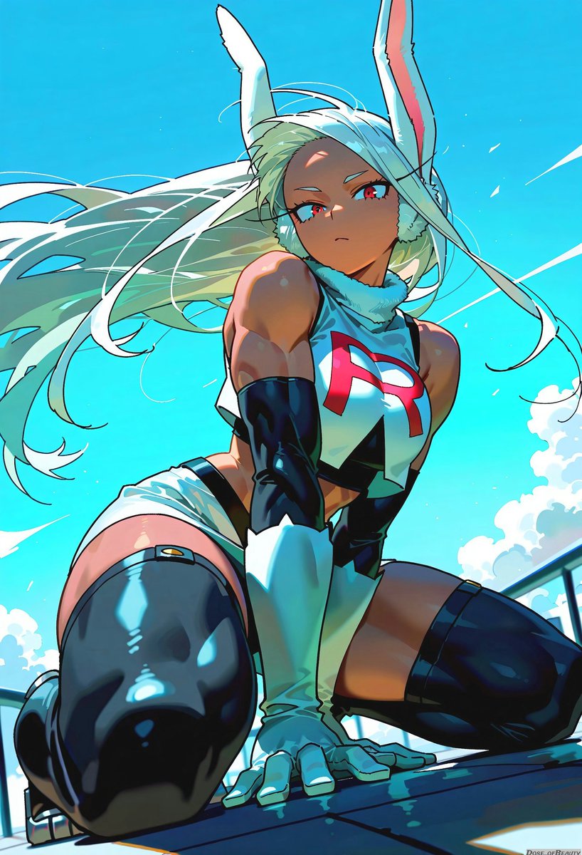 dose_shadow's tweet image. Rumi Usagiyama 
Rabbit Hero: Mirko
#mirko #BNHA #Pokemon