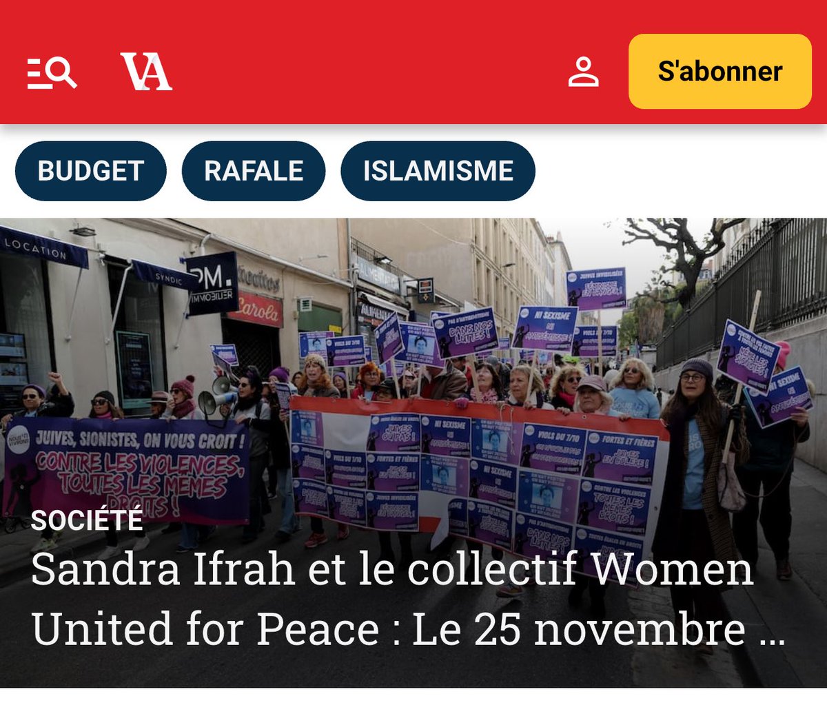 À l’occasion de la Journée internationale pour l’élimination de la violence à l’égard des femmes, nous publions aujourd’hui une tribune essentielle, portée par Women United for Peace :
« Le 25 novembre ne doit oublier aucune femme ».

Nous y rappelons que la lutte contre les