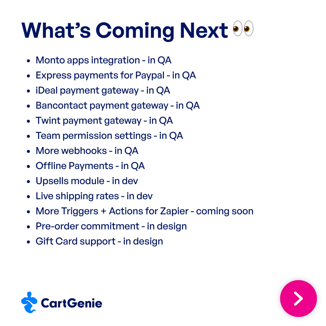 CartGenie tweet media