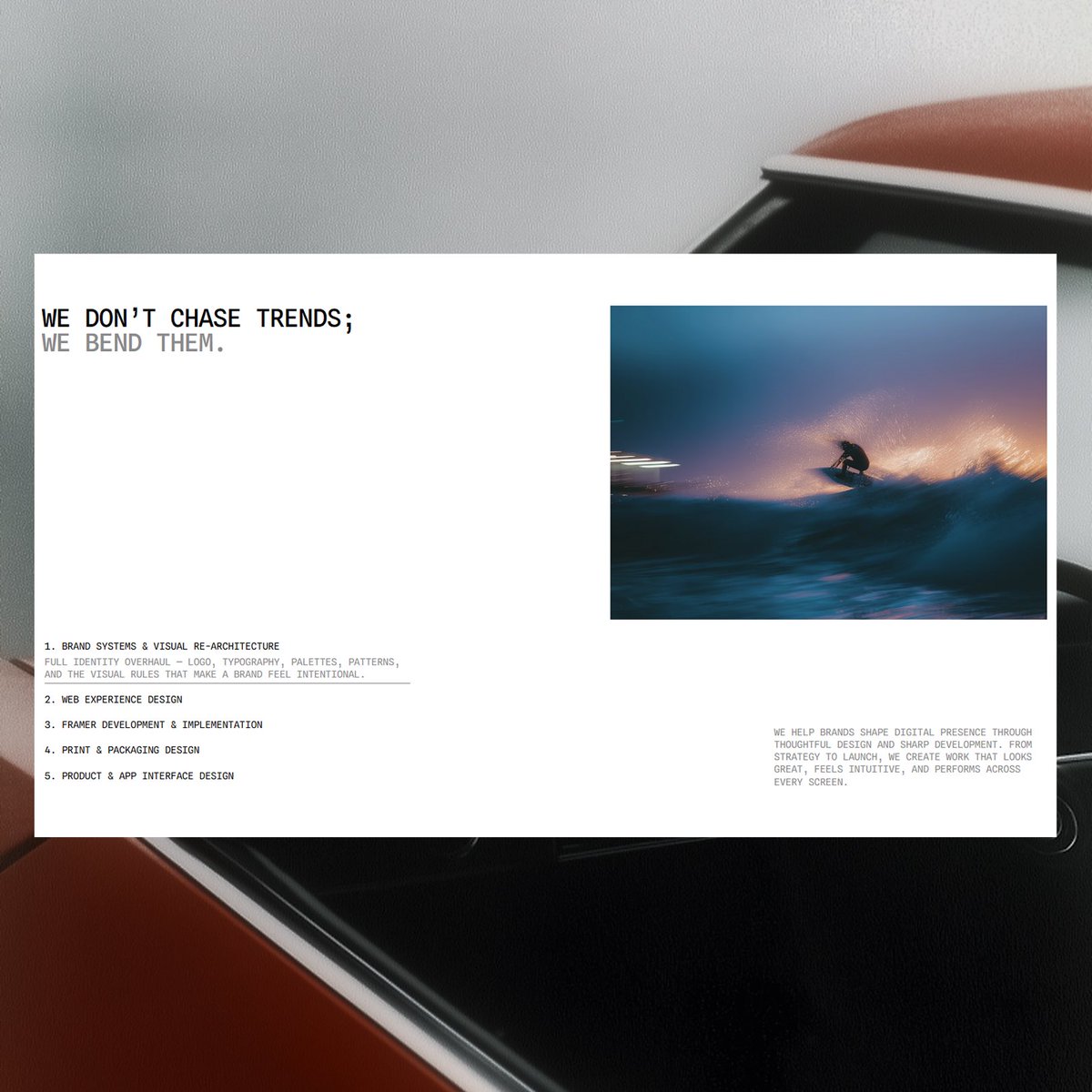 ux_rahul's tweet image. Give me your honest thought on this template (under construction)!

Best comment will get the template for free right when it launches 🚀 

Preview link: atherstudio.framer.website