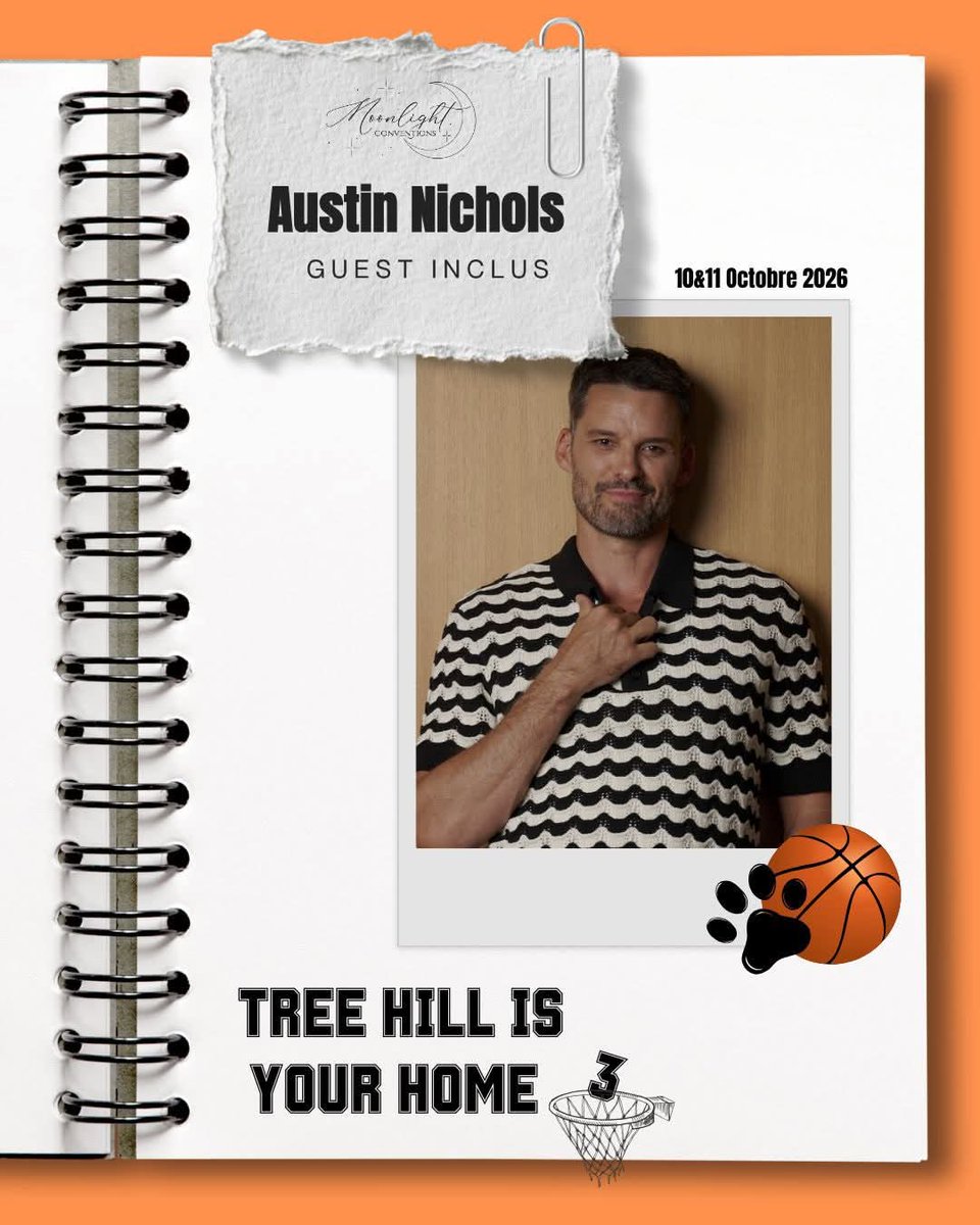 FrConventions's tweet image. Austin Nichols sera à la #THIYH3 de @Moonlight_Conv