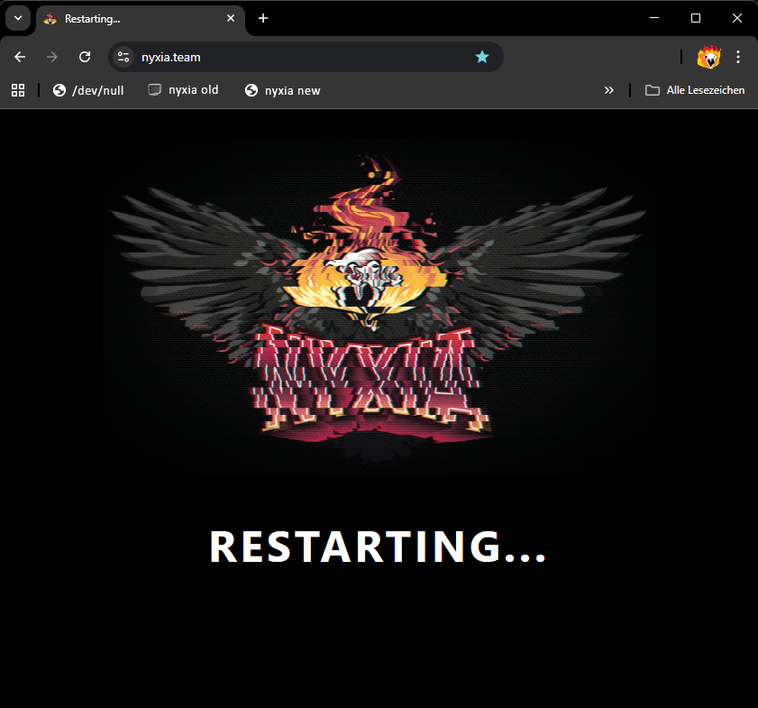 NYXIA_eSports's tweet photo. CORE_RESTART_SEQUENCE initiated. Central node: https://t.co/xB4fUrDvD8 - Expecting further data packets...
What do you see?
#NYXIA #TheFutureIsLoading https://t.co/sST1xNZSCe