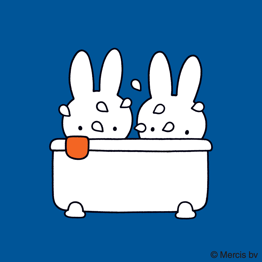 miffy_japan's tweet photo. ちゃぷちゃぷ  ぽかぽか  いいゆだな

きょうは  11/26  いい風呂の日 https://t.co/G8LLq4D32R