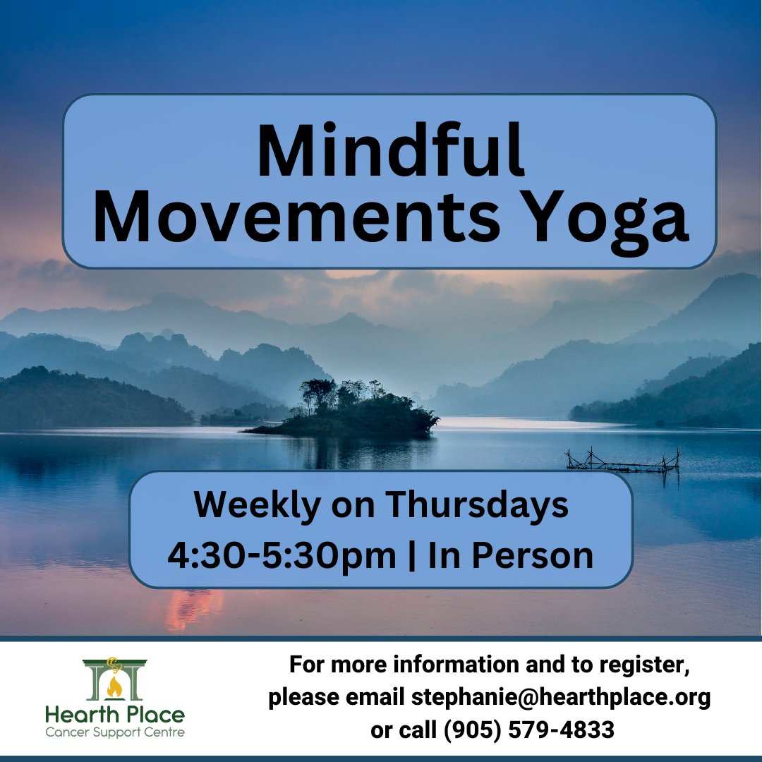 Join us for our weekly, in-person yoga class, Thursdays at 4:30pm. The practice encourages us to take care of our bodies through awareness. The movements are gentle, and no previous experience is required. Yoga mats, blocks &amp; other equipment are provided. Registration required.